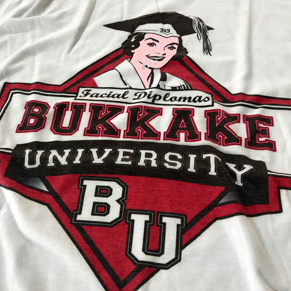 Bukkake University Shirt