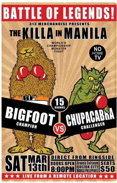 bigfoot vs chupacabra