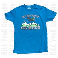 Rocky Mountain High Colorado Turquoise Tee