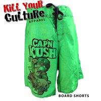 Cap N' Kush Board Shorts