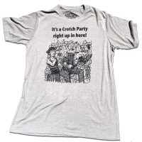 Crotch Party Vintage Ash Tee