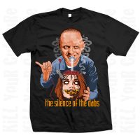 the silence of the dabs mens black tee