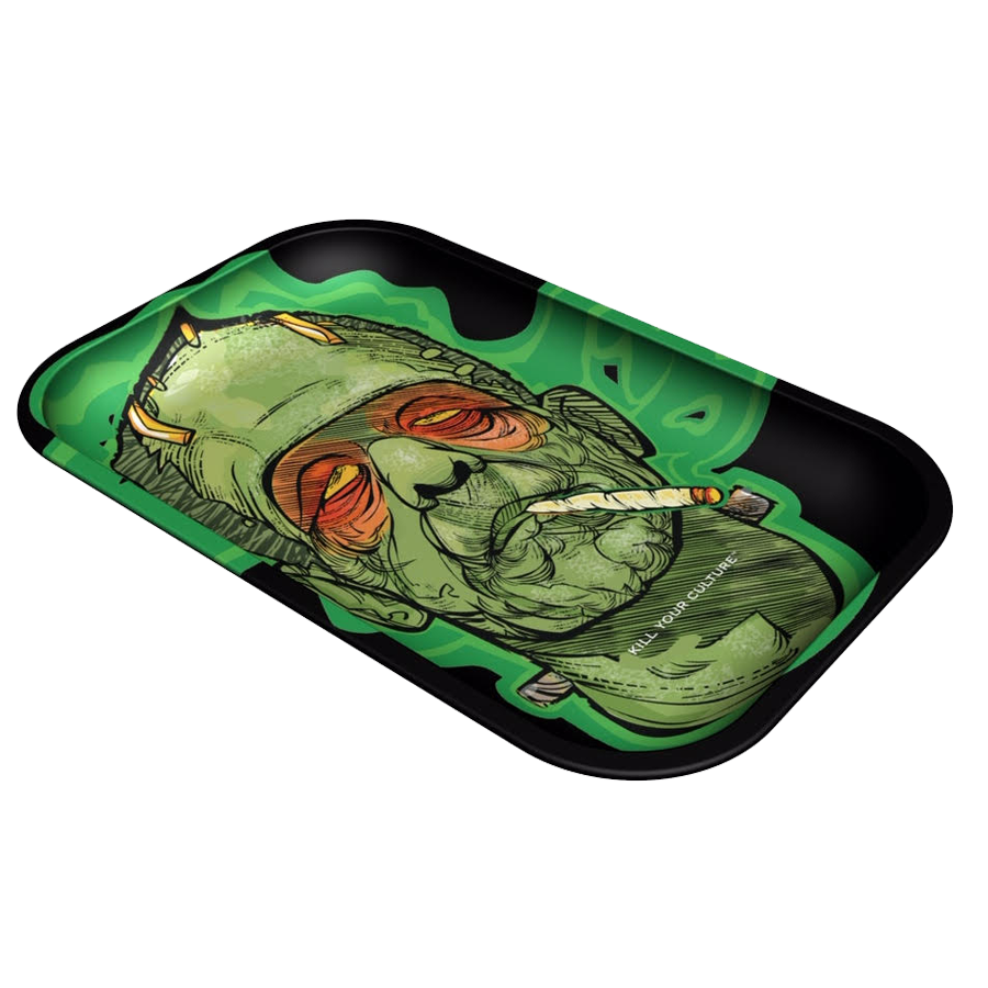 Cannabis Sativa Rolling Tray – Kill Your Culture™