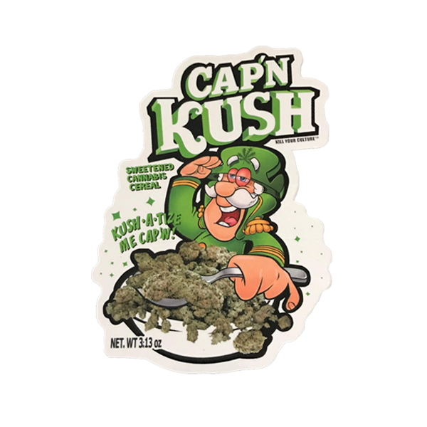 Kontoret Exert teenager Cap N Kush Decal Sticker – Kill Your Culture™