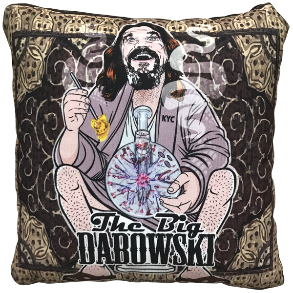 The Big Dabowski Throw Pillow