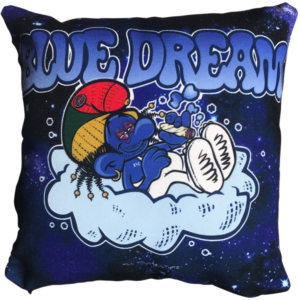 Blue Dream Throw Pillow