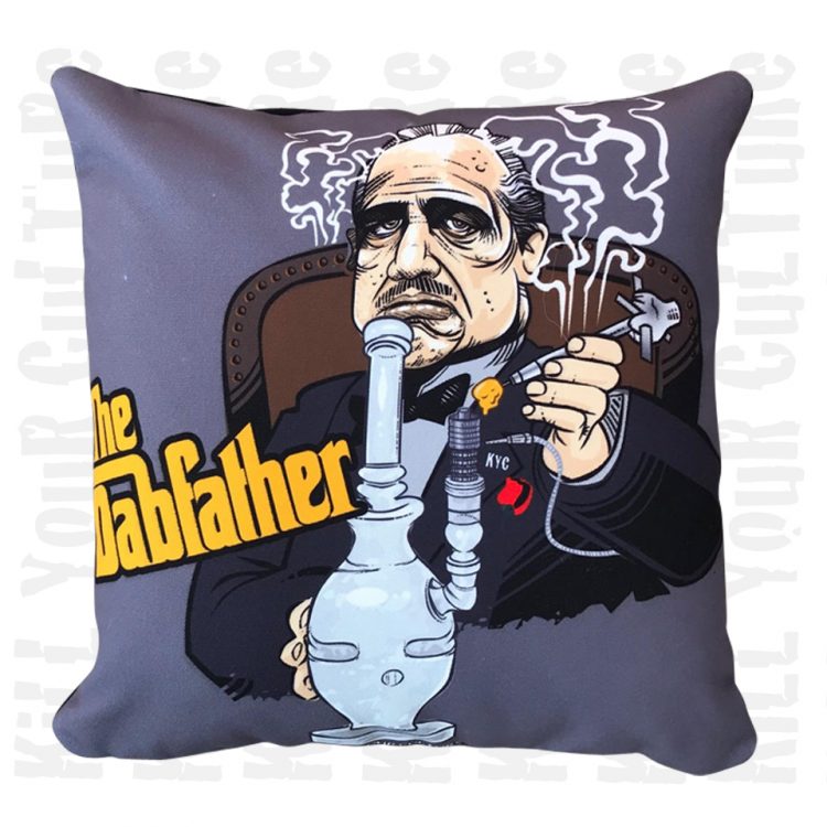 The Dabfather throw pillow