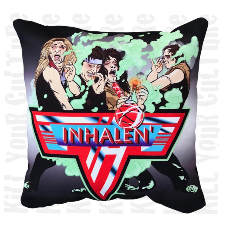 Inhalen Throw Pillow