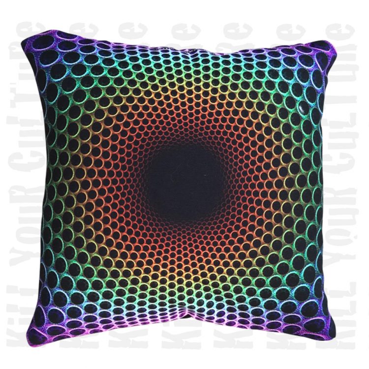 Trippy Throw Pillow