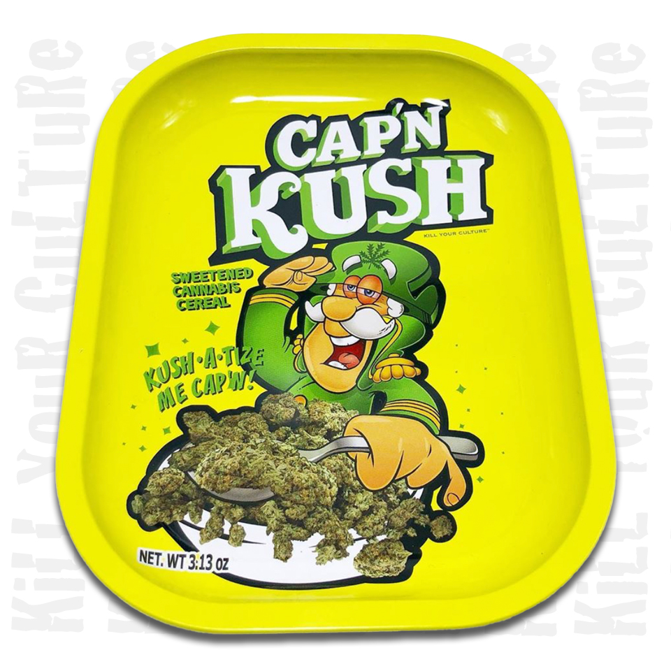 Cap N' Kush Rolling Tray – Kill Your Culture™