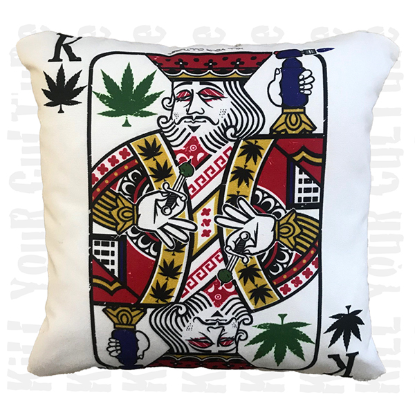 King of Concentrates Throw Pillow