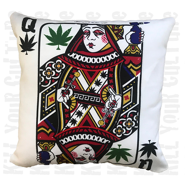 Queen of Concentrates Throw Pillow