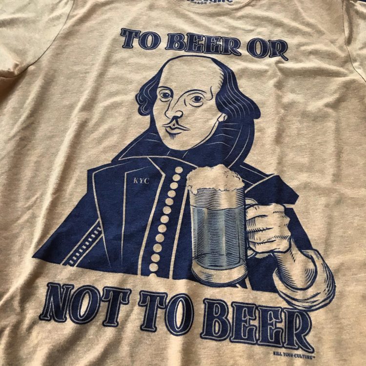 William Shakesbeer shirt