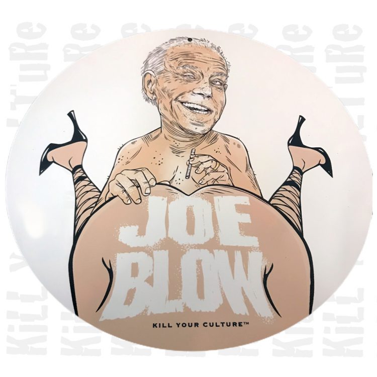 Joe Blow Tin Sign