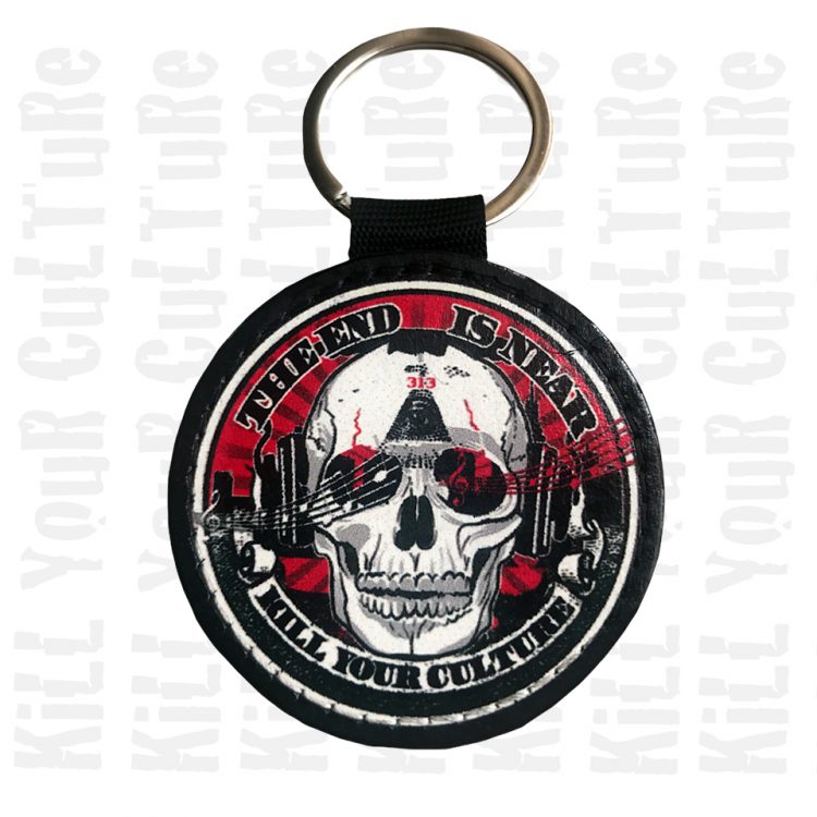 Kill Your Culture Skull Key Chain