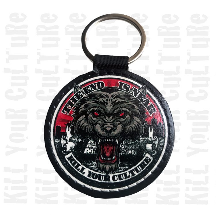 Kill Your Culture Wolf Key Chain