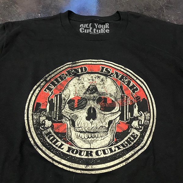 The End is Near Skull Mens Tee