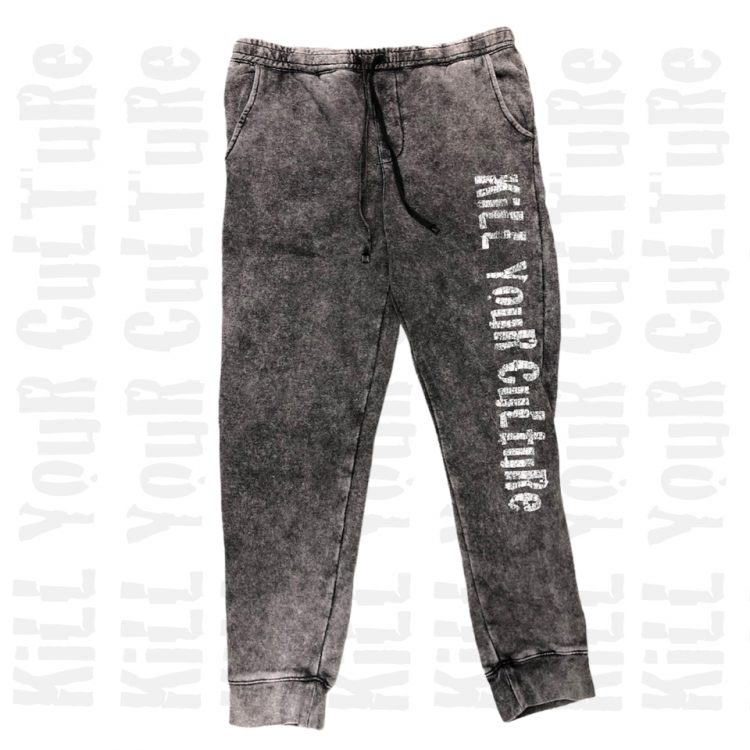 Kill Your Culture Mineral Wash Joggers