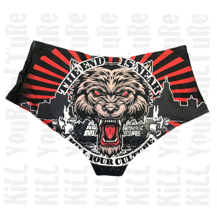 Kill Your Culture The End is Near Wolf Undies