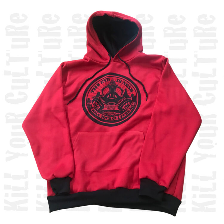 Kill Your Culture Red & Black Hoodie
