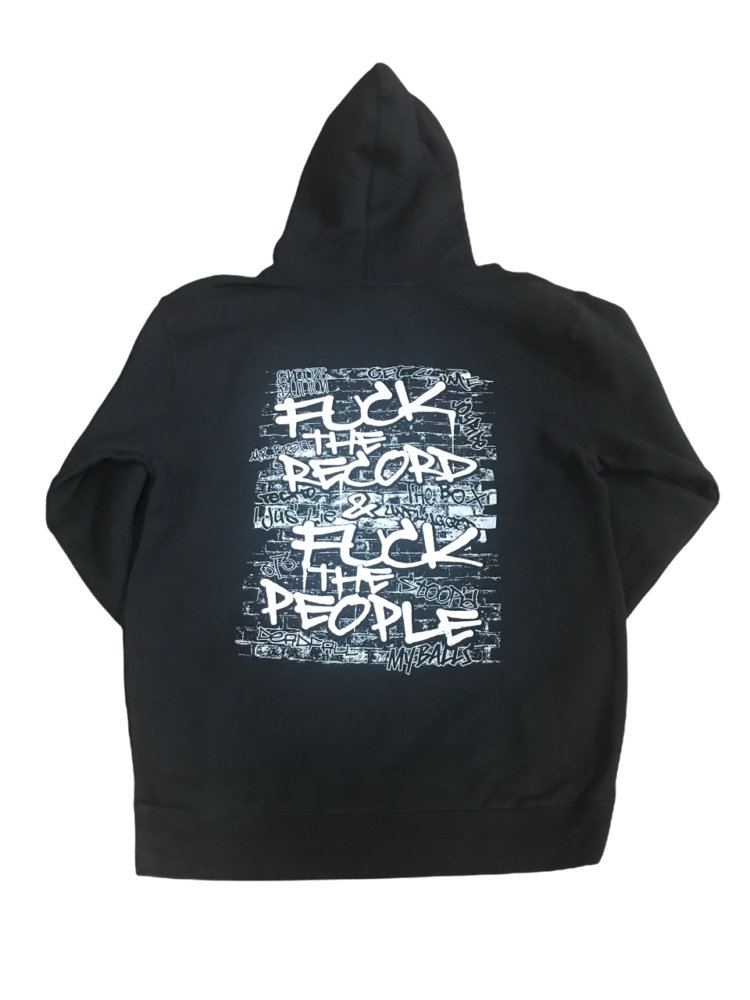 Snot Fuck the Record Hoodie
