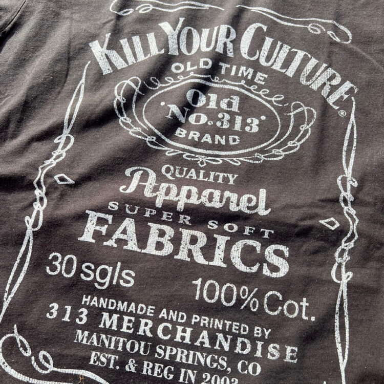 Kill Your Culture Apparel JD Shirt
