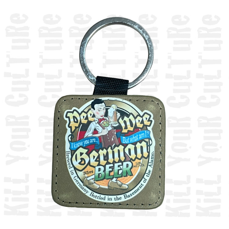 Pee Wee German Beer Key Chain