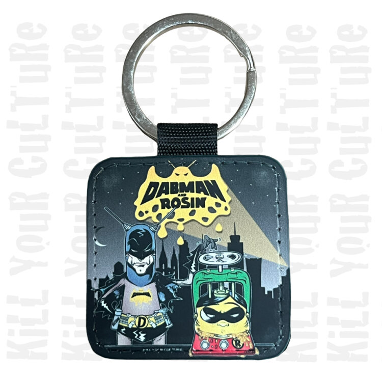 Dab Man & Rosin Key Chain