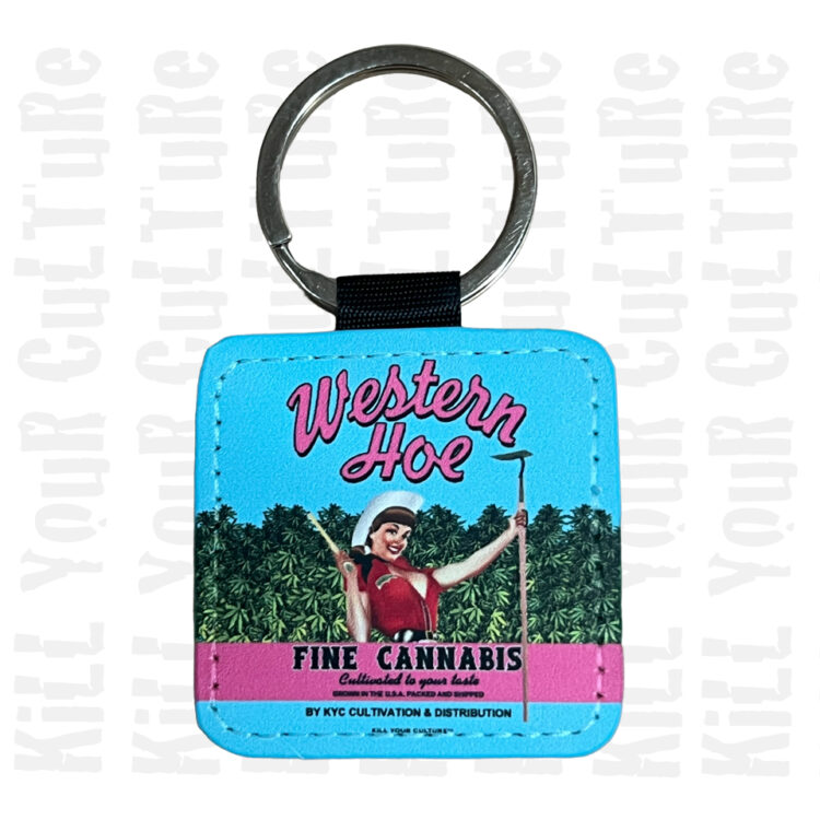 Western Hoe Key Chain