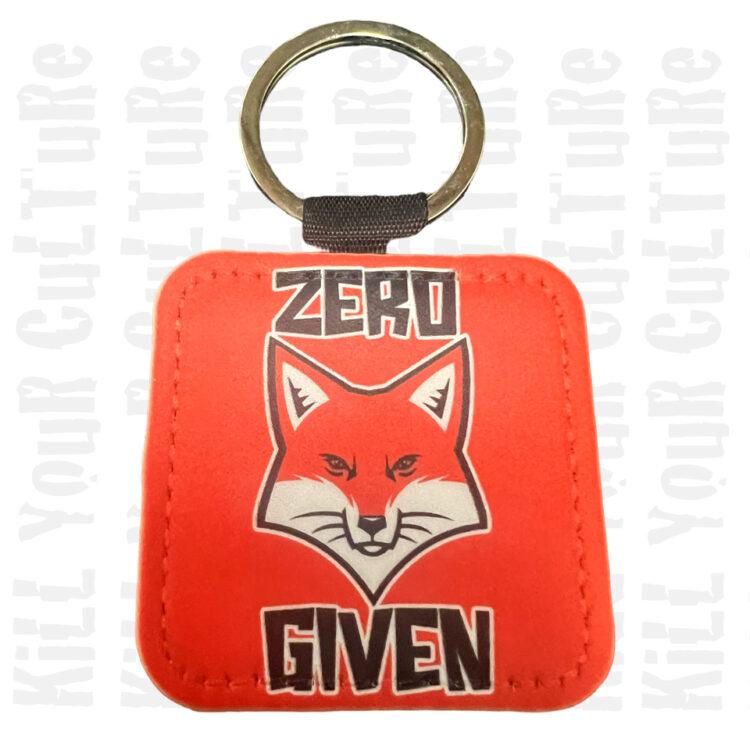 Zero Fox Given Keychain