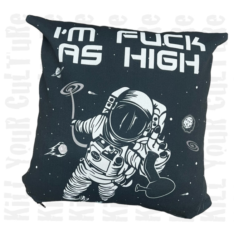 I'm Fuck as High Throw Pillow