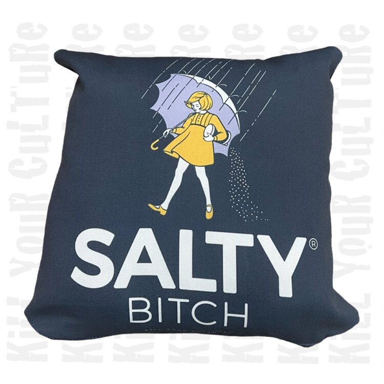 Salty Bitch Throw Pillow