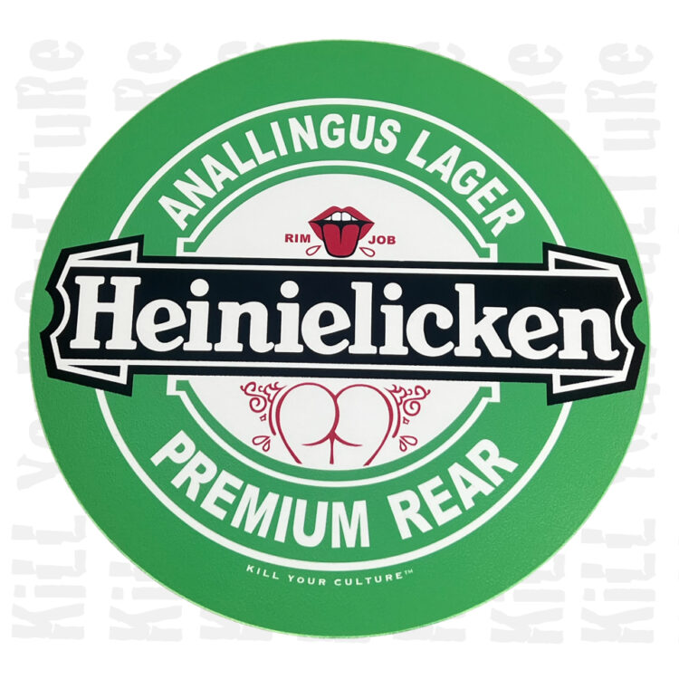 Heinielicken Round Sign