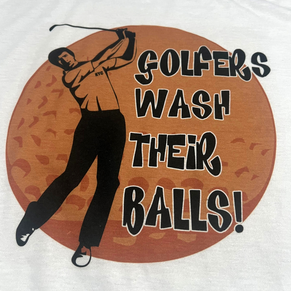 Portachiavi In Legno Umoristico Per Golfisti - Inciso 'Golfers Wash Their Balls' - Regalo Divertente Per Compleanni E Festa Del Papà