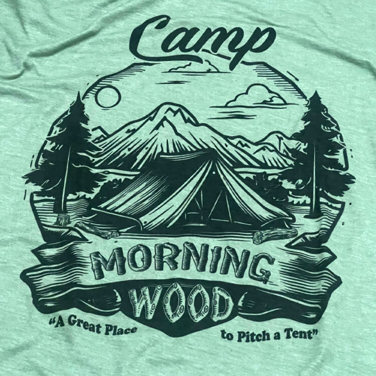 Camp Morning Wood