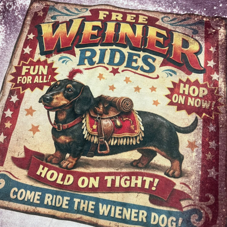 Free Weiner Rides Shirt